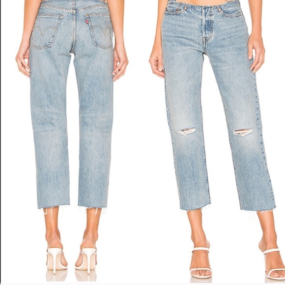 Levi's Denim - Levi’s 501 Customized in Half Moon, Size 31 x 26
